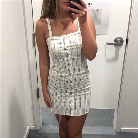 🤍NWOT PACSUN BUTTON-UP DRESS🤍 - Picture 1 of 2